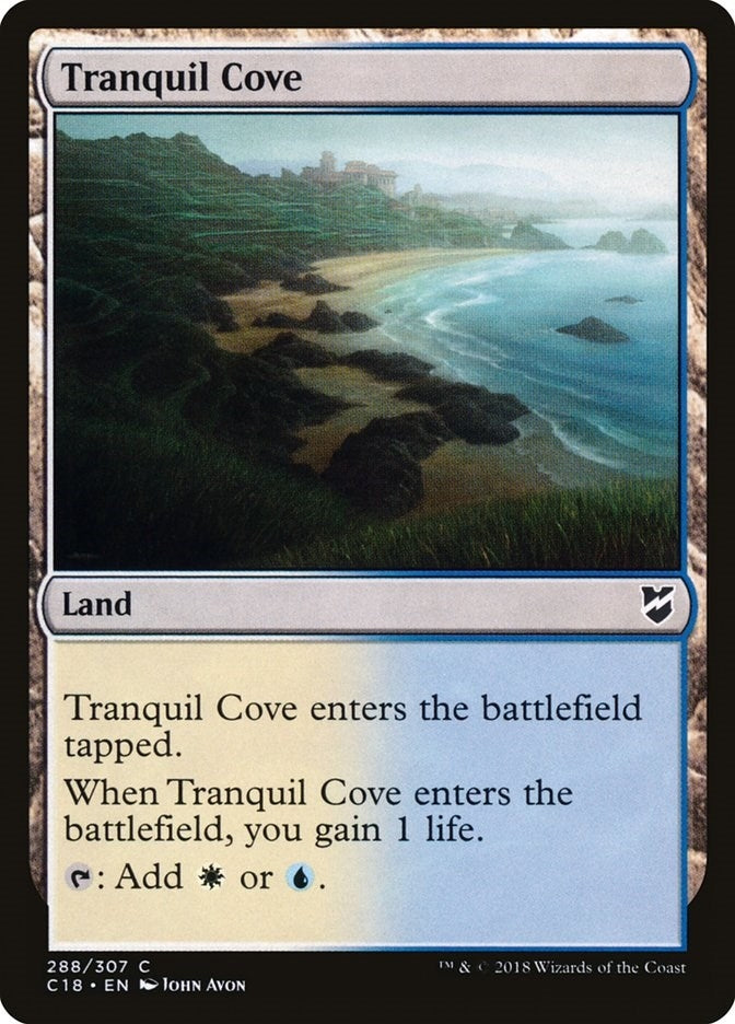 Image for Tranquil Cove (288) (Commander 2018) - Magic: The Gathering