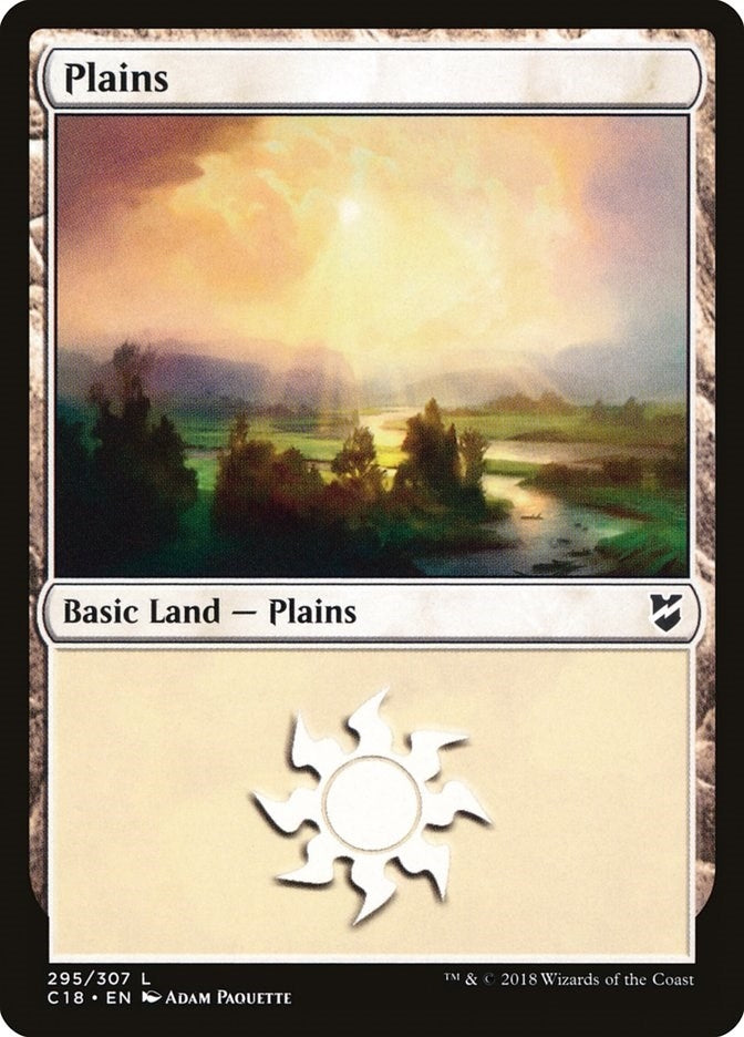Image for Plains (295) (295) (Commander 2018) - Magic: The Gathering