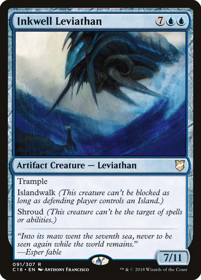 Inkwell Leviathan (91) (Commander 2018)