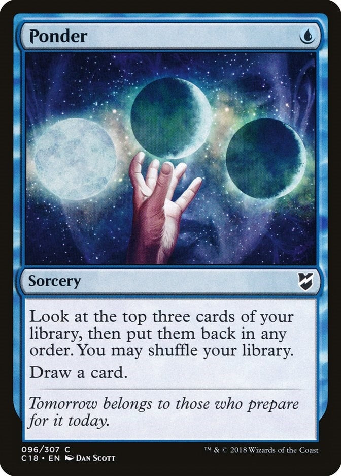Ponder (96) (Commander 2018)