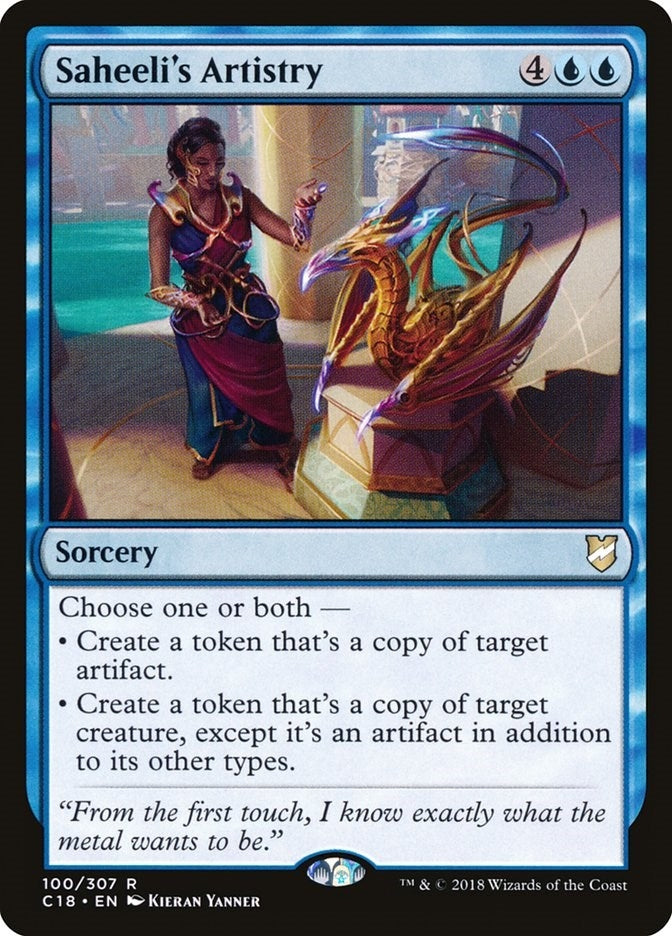 Image for Saheeli's Artistry (100) (Commander 2018) - Magic: The Gathering