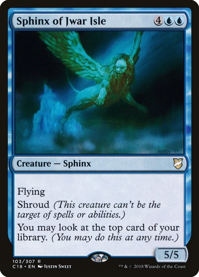 Image for Sphinx of Jwar Isle (103) (Commander 2018) - Magic: The Gathering