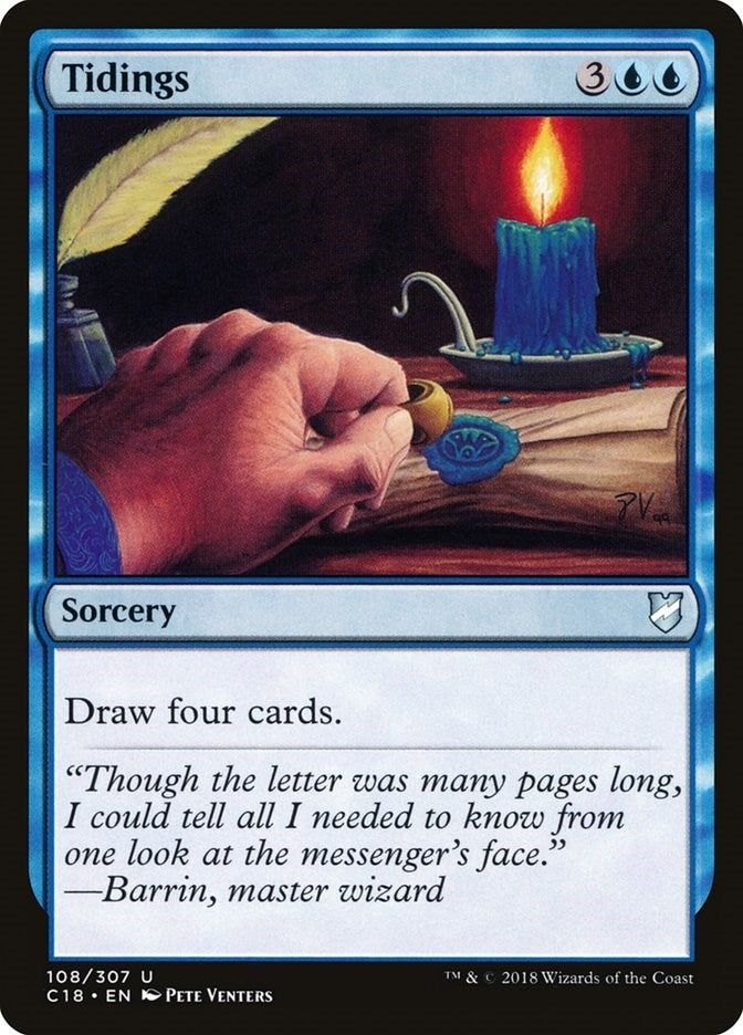 Image for Tidings (108) (Commander 2018) - Magic: The Gathering