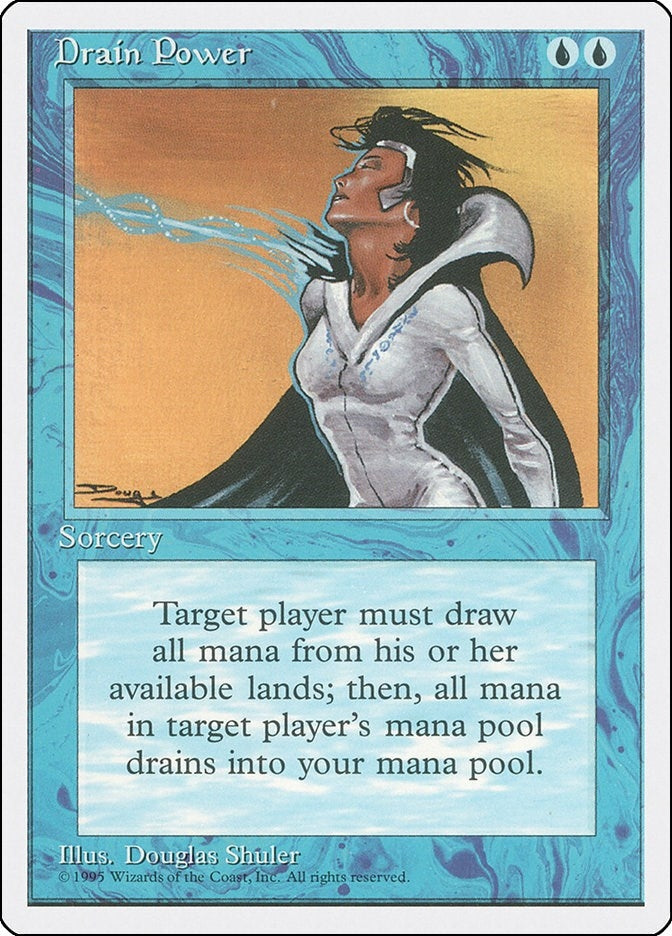 Image for Drain Power (67) (Fourth Edition) - Magic: The Gathering