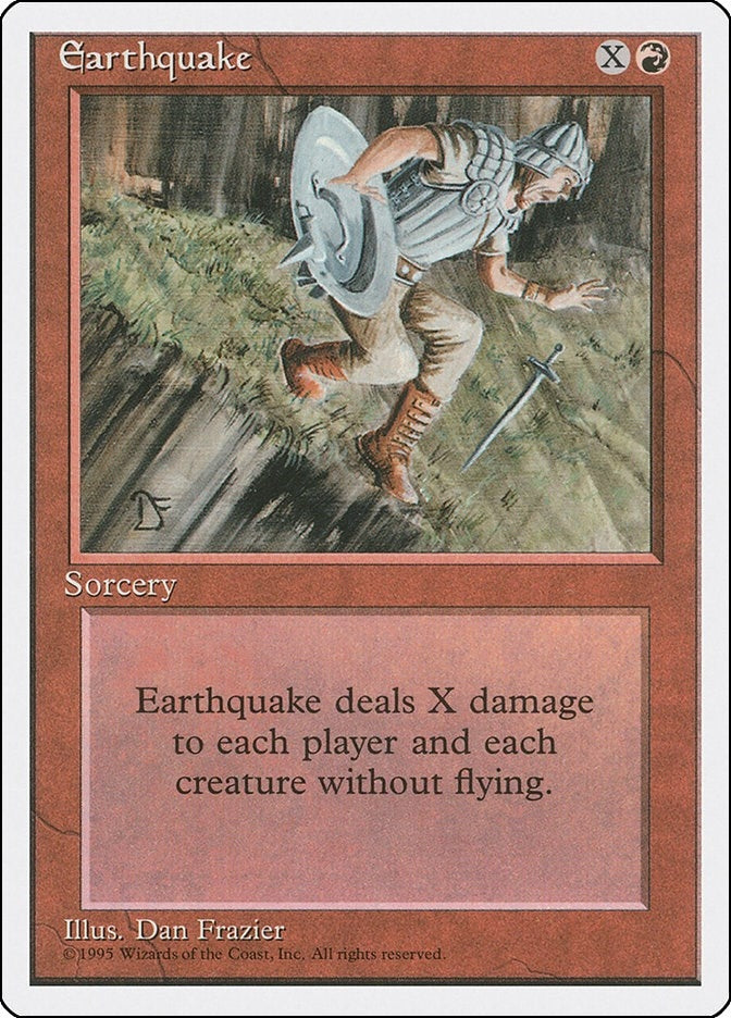 Image for Earthquake (Fourth Edition) - Magic: The Gathering