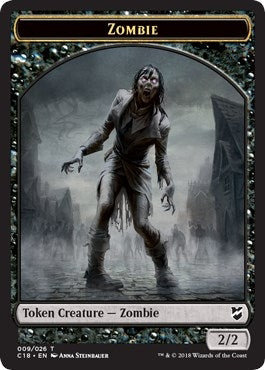Image for Zombie // Shapeshifter Double-Sided Token (9 // 2) (Commander 2018) - Magic: The Gathering
