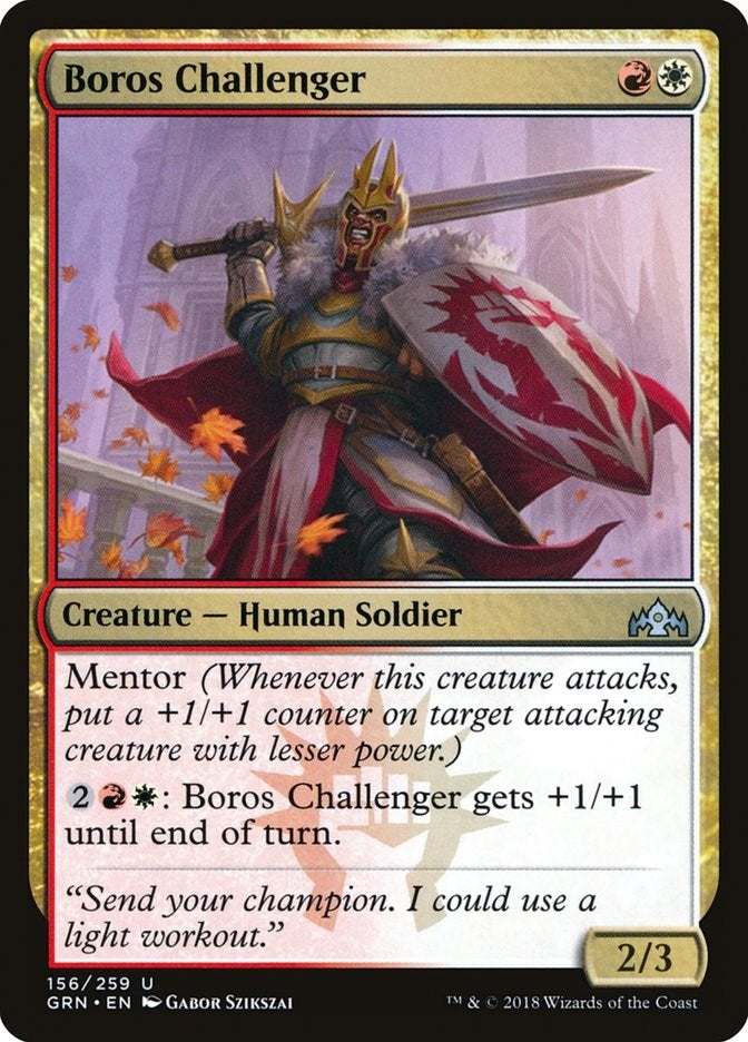 Image for Boros Challenger (156) (Guilds of Ravnica) - Magic: The Gathering