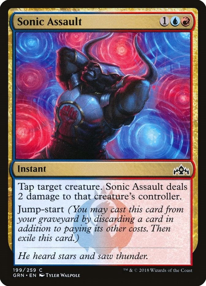 Image for Sonic Assault (199) (Guilds of Ravnica) - Magic: The Gathering