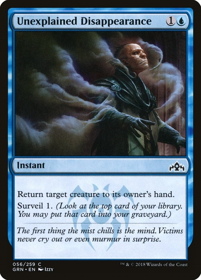 Image for Unexplained Disappearance (56) (Guilds of Ravnica) - Magic: The Gathering