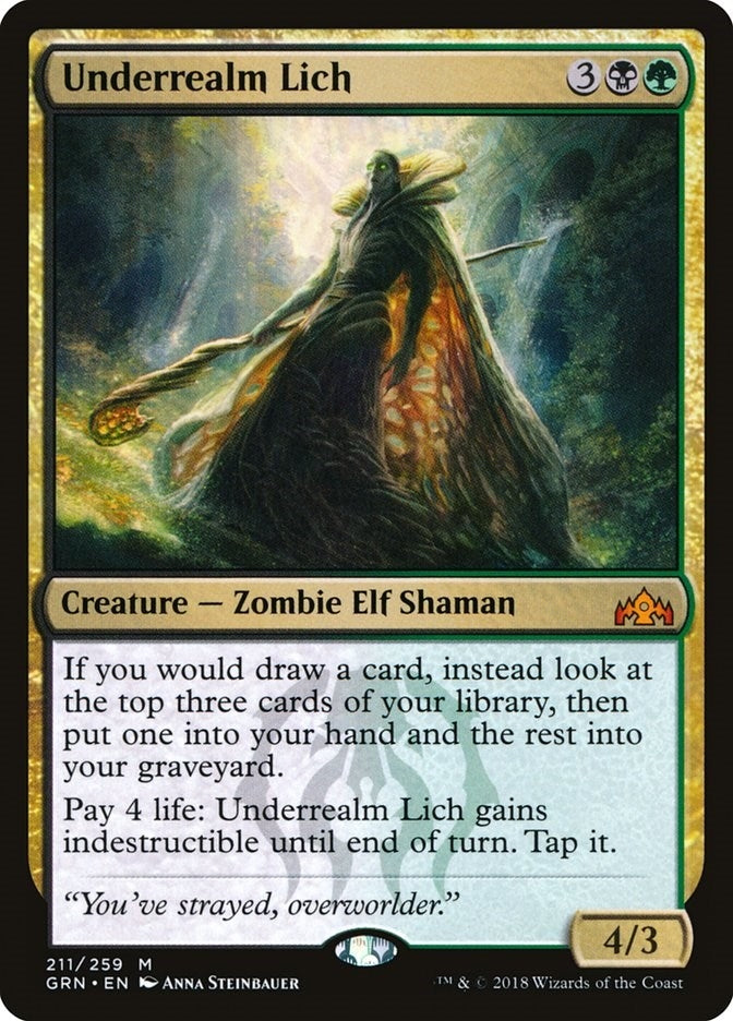 Underrealm Lich (211) (Guilds of Ravnica)