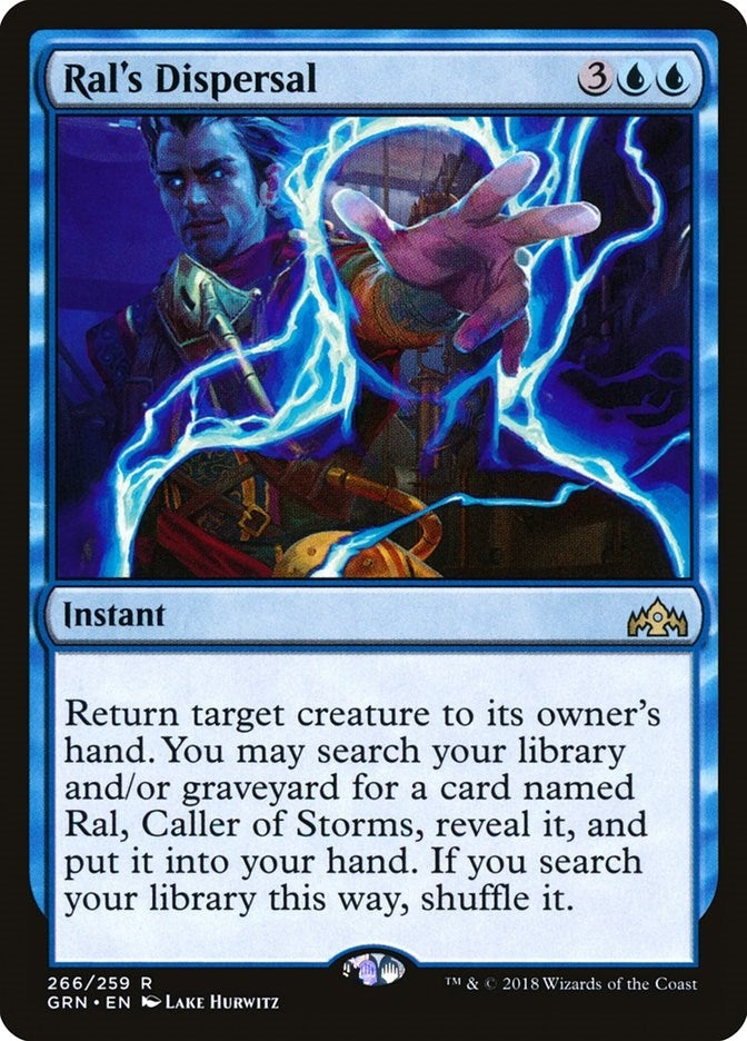 Image for Ral's Dispersal (266) (Guilds of Ravnica) - Magic: The Gathering