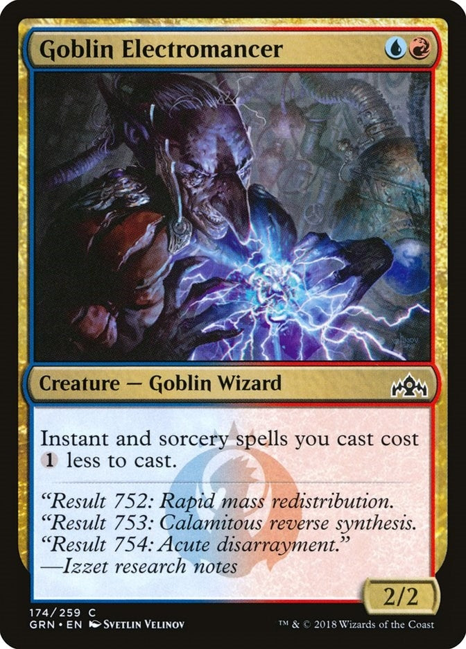 Image for Goblin Electromancer (174) (Guilds of Ravnica) - Magic: The Gathering