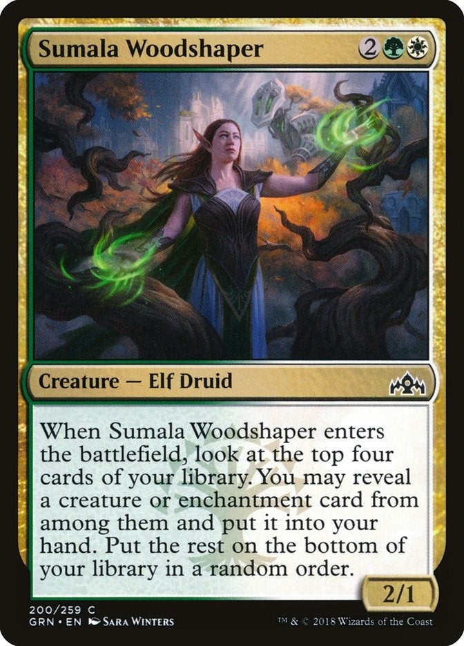 Sumala Woodshaper (200) (Guilds of Ravnica)