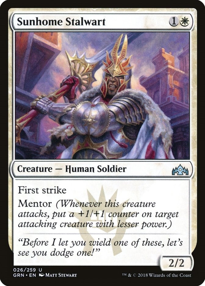 Sunhome Stalwart (26) (Guilds of Ravnica)