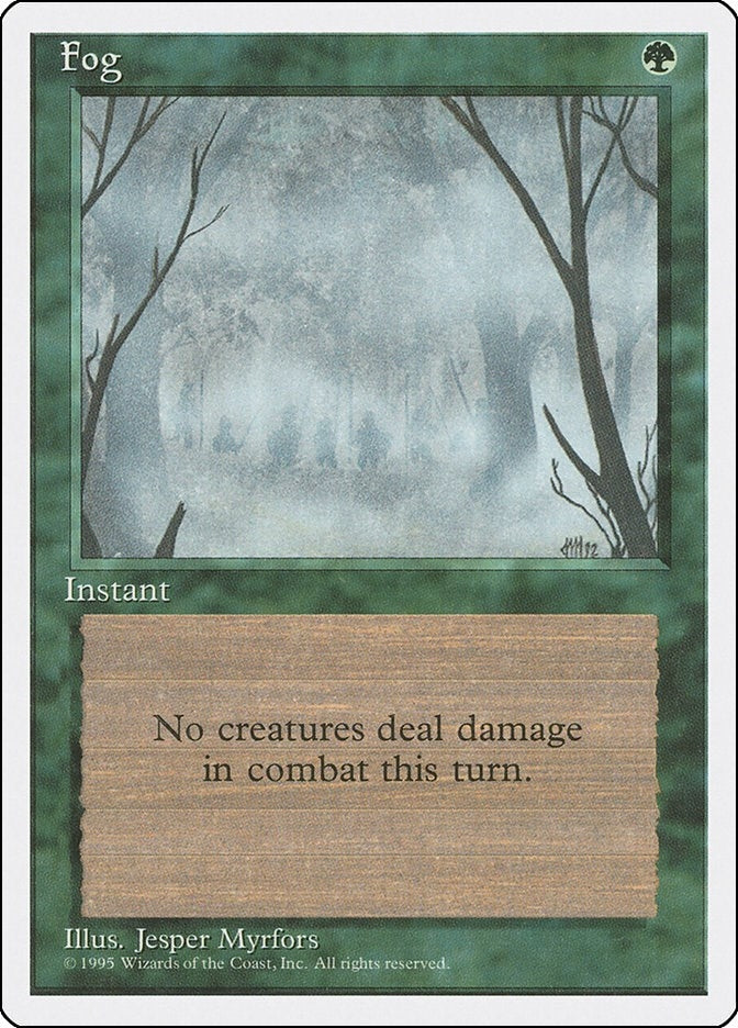Fog (Fourth Edition)
