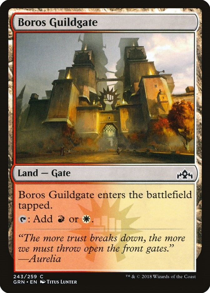 Image for Boros Guildgate (243) (243) (Guilds of Ravnica) - Magic: The Gathering