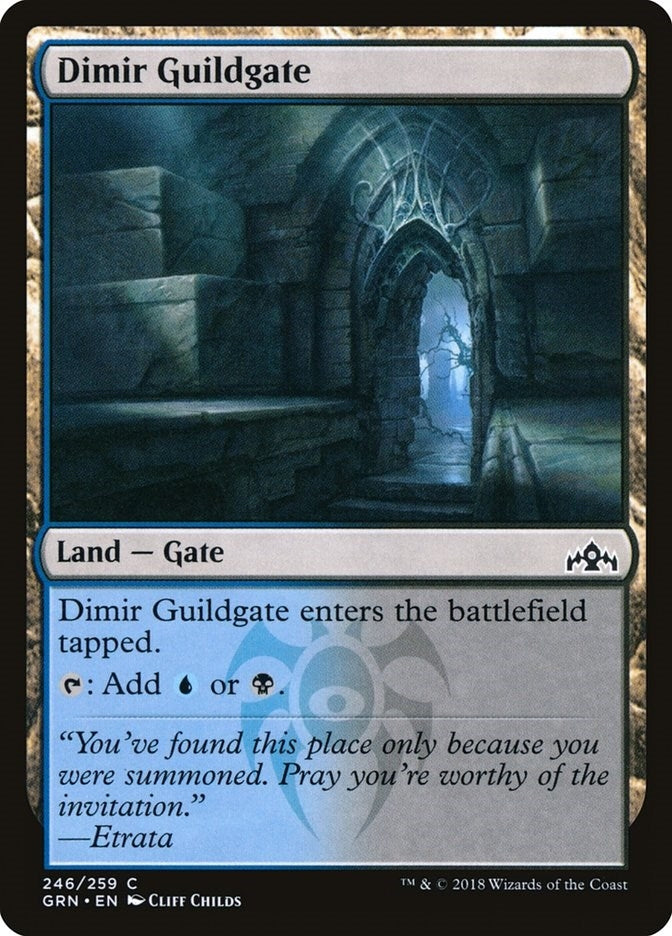 Dimir Guildgate (246) (246) (Guilds of Ravnica)