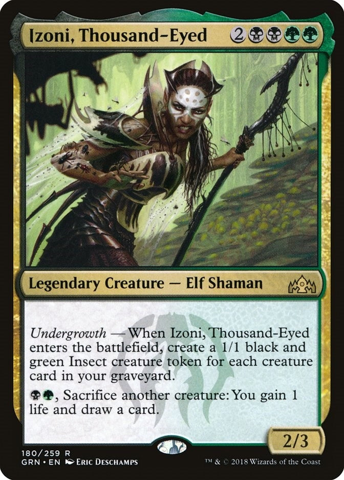 Image for Izoni, Thousand-Eyed (180) (Guilds of Ravnica) - Magic: The Gathering