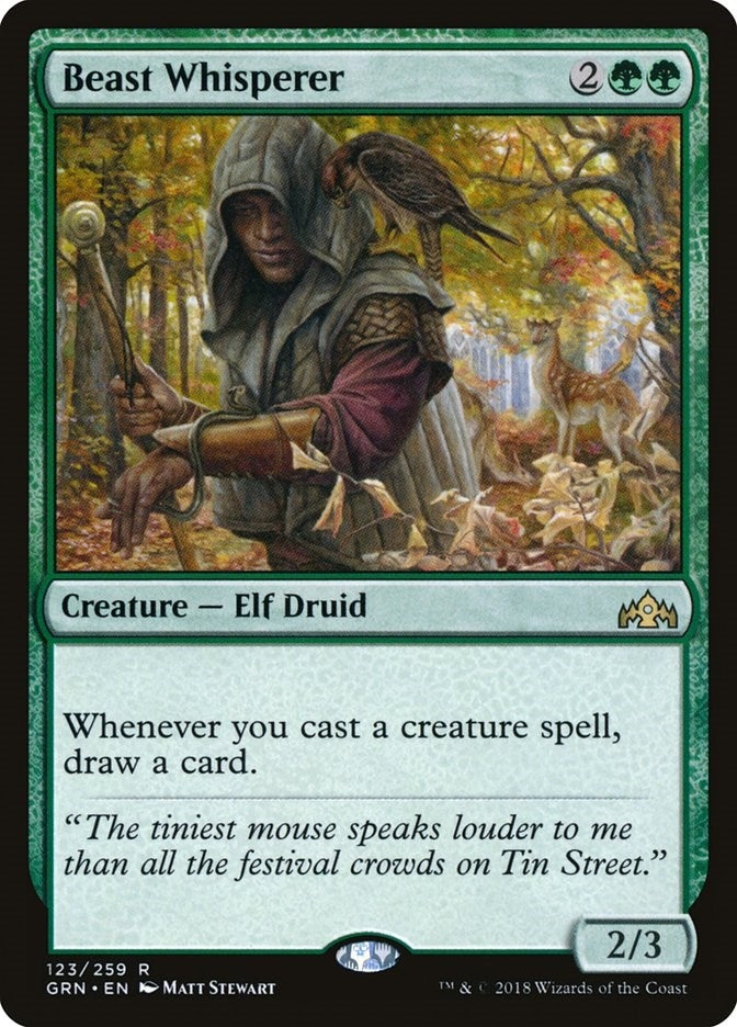 Image for Beast Whisperer (123) (Guilds of Ravnica) - Magic: The Gathering