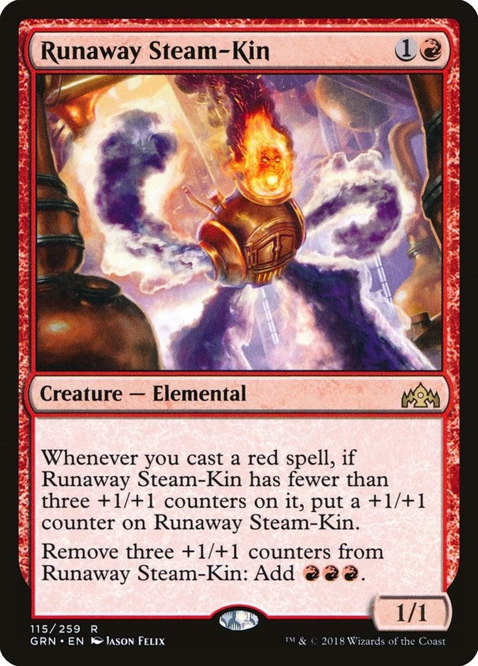 Runaway Steam-Kin (115) (Guilds of Ravnica)