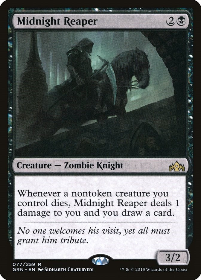Image for Midnight Reaper (77) (Guilds of Ravnica) - Magic: The Gathering