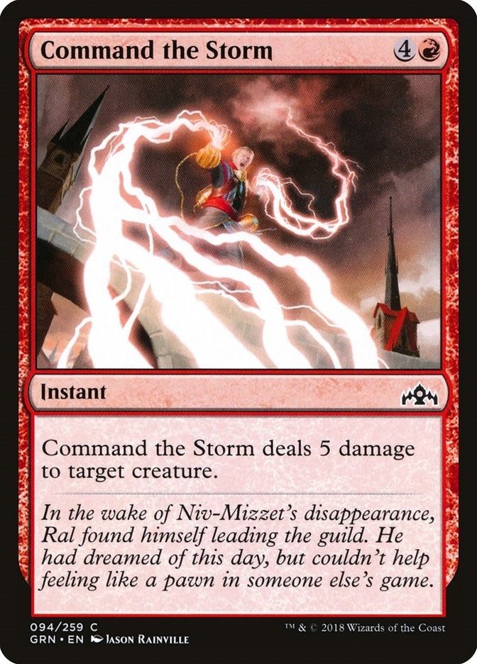 Command the Storm (94) (Guilds of Ravnica)