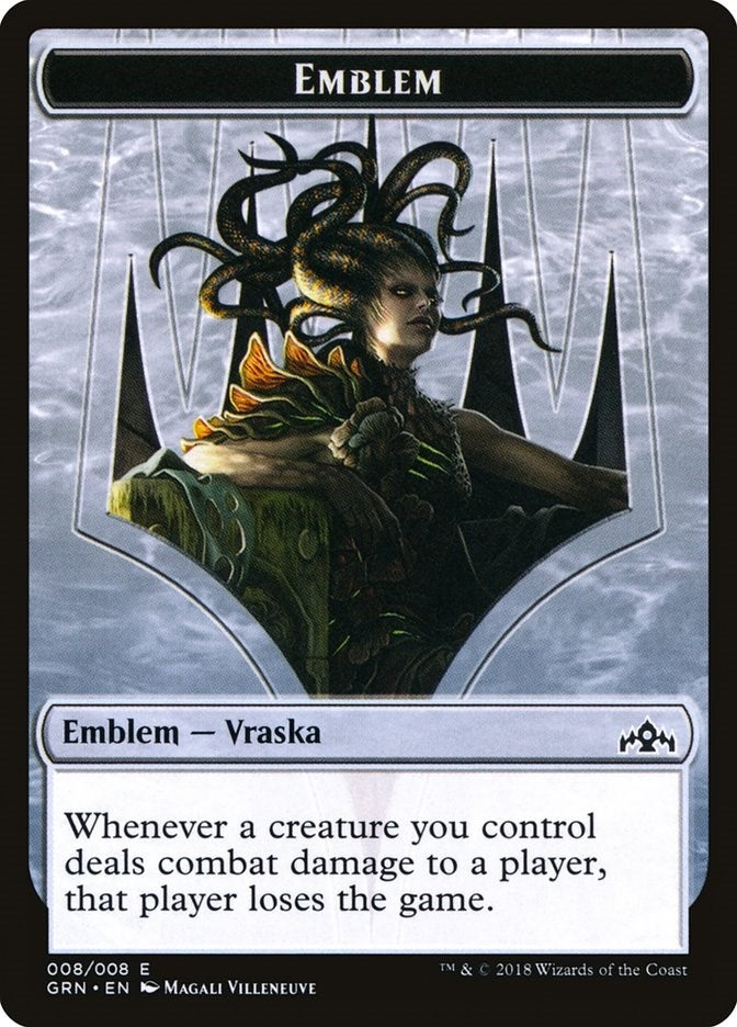 Image for Emblem - Vraska, Golgari Queen (8) (Guilds of Ravnica) - Magic: The Gathering