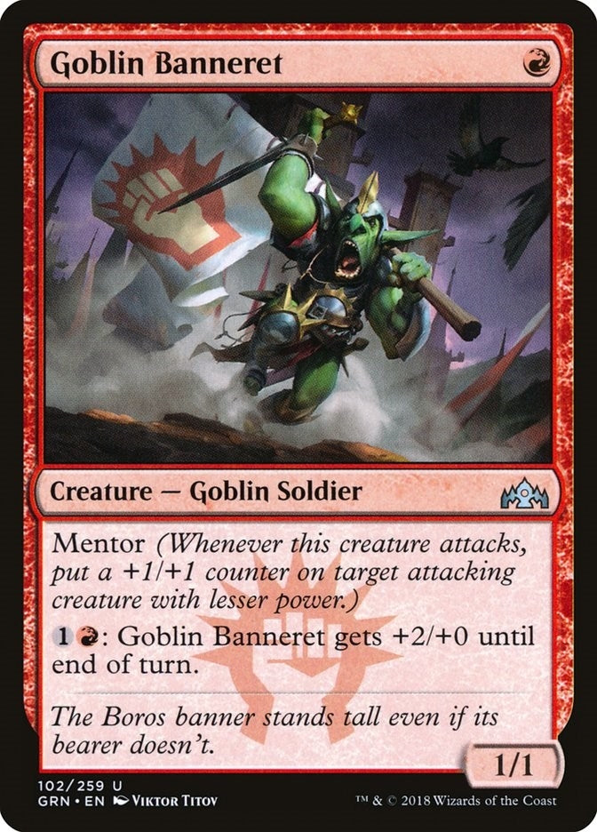 Goblin Banneret (102) (Guilds of Ravnica)