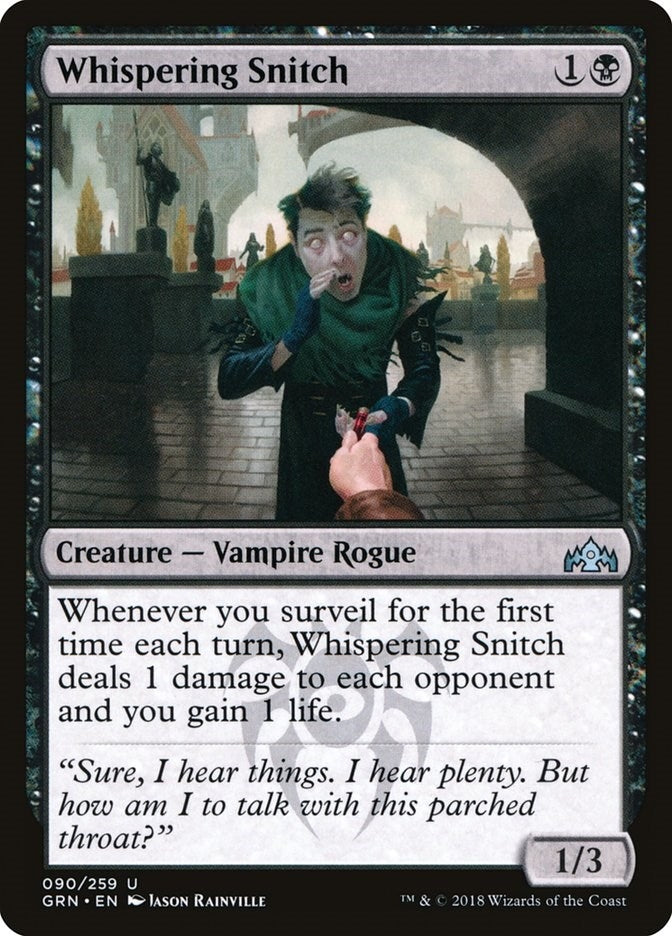 Whispering Snitch (90) (Guilds of Ravnica)