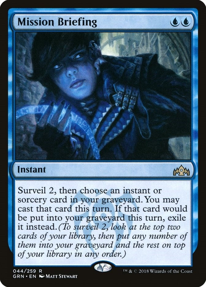 Mission Briefing (44) (Guilds of Ravnica)