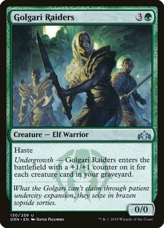 Image for Golgari Raiders (130) (Guilds of Ravnica) - Magic: The Gathering