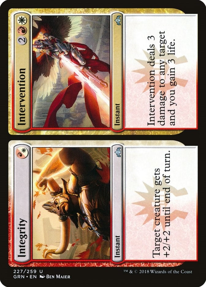 Integrity // Intervention (227) (Guilds of Ravnica)