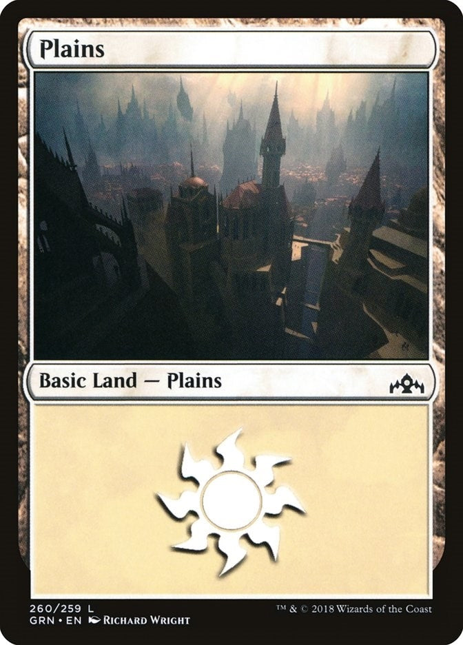 Image for Plains (260) (Guilds of Ravnica) - Magic: The Gathering