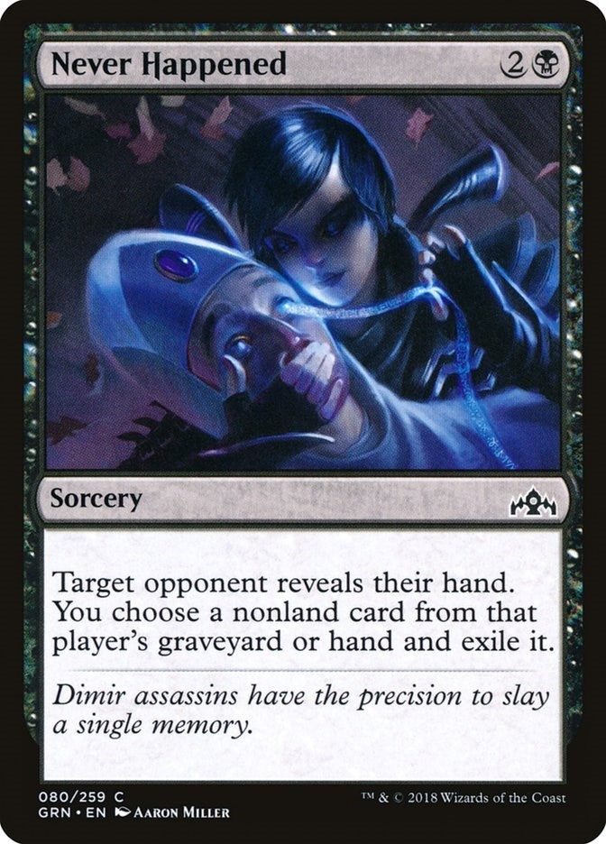 Never Happened (80) (Guilds of Ravnica)