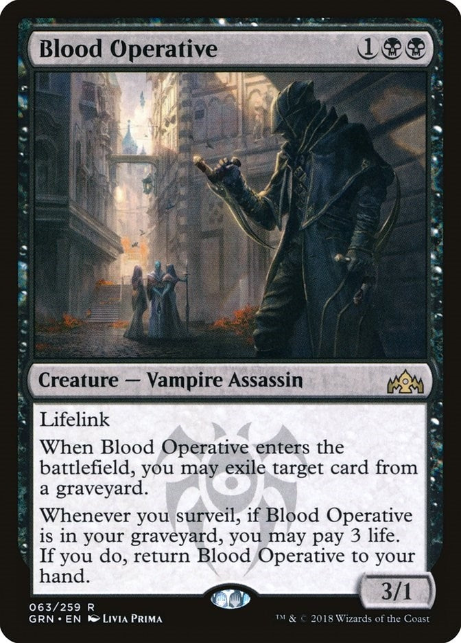 Image for Blood Operative (63) (Guilds of Ravnica) - Magic: The Gathering
