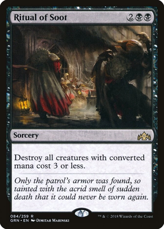 Ritual of Soot (84) (Guilds of Ravnica)