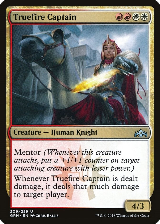Image for Truefire Captain (209) (Guilds of Ravnica) - Magic: The Gathering