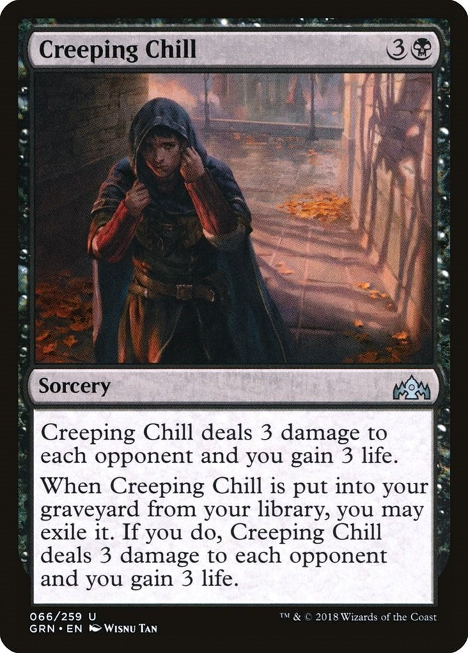 Image for Creeping Chill (66) (Guilds of Ravnica) - Magic: The Gathering
