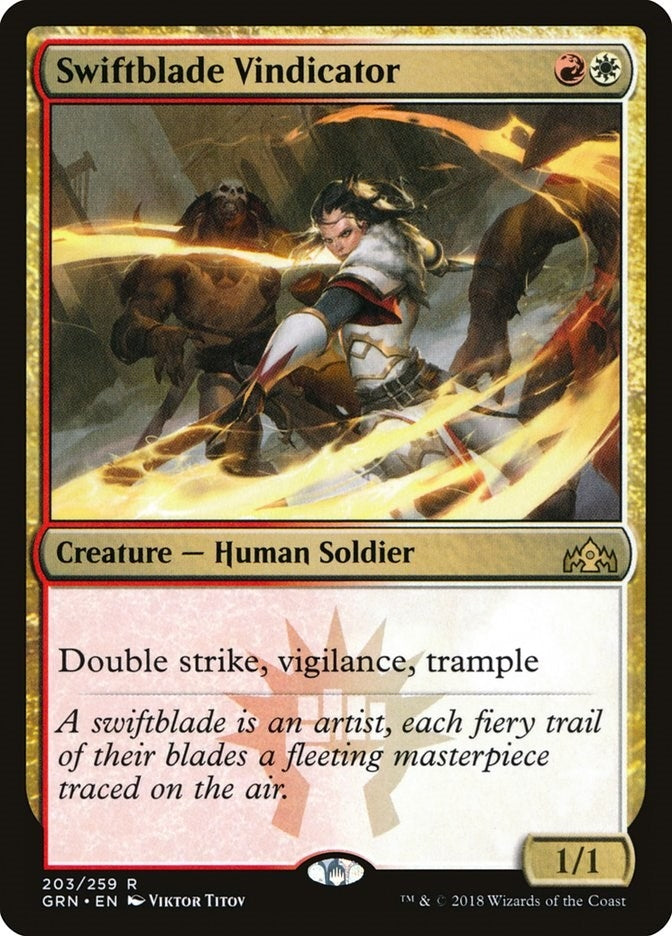 Swiftblade Vindicator (203) (Guilds of Ravnica)
