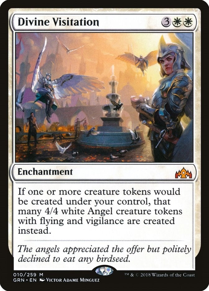 Image for Divine Visitation (10) (Guilds of Ravnica) - Magic: The Gathering