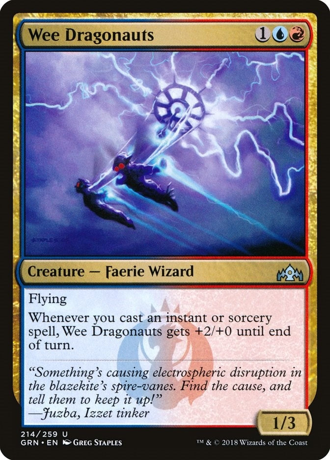 Image for Wee Dragonauts (214) (Guilds of Ravnica) - Magic: The Gathering