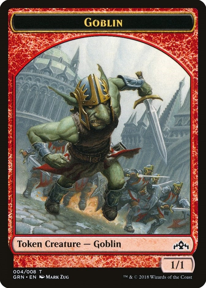 Goblin Token (4) (Guilds of Ravnica)