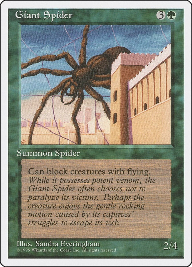 Giant Spider (Fourth Edition)