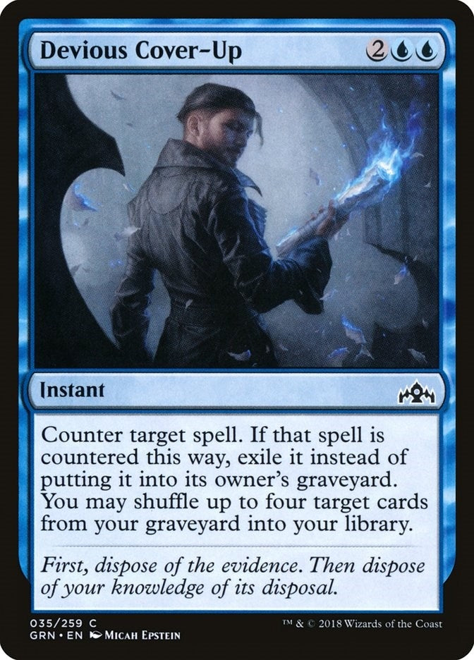 Devious Cover-Up (35) (Guilds of Ravnica)