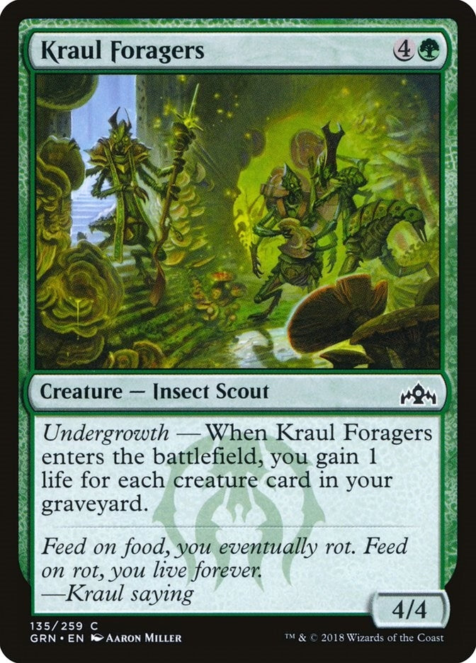 Image for Kraul Foragers (135) (Guilds of Ravnica) - Magic: The Gathering