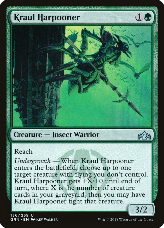 Image for Kraul Harpooner (136) (Guilds of Ravnica) - Magic: The Gathering