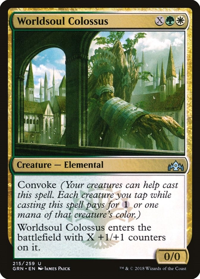 Image for Worldsoul Colossus (215) (Guilds of Ravnica) - Magic: The Gathering