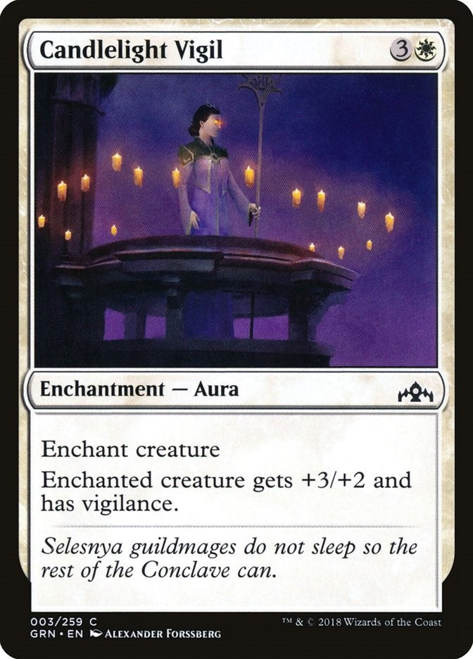 Candlelight Vigil (3) (Guilds of Ravnica)