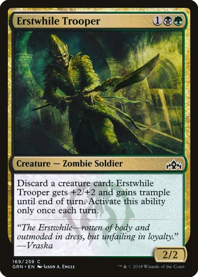 Erstwhile Trooper (169) (Guilds of Ravnica)