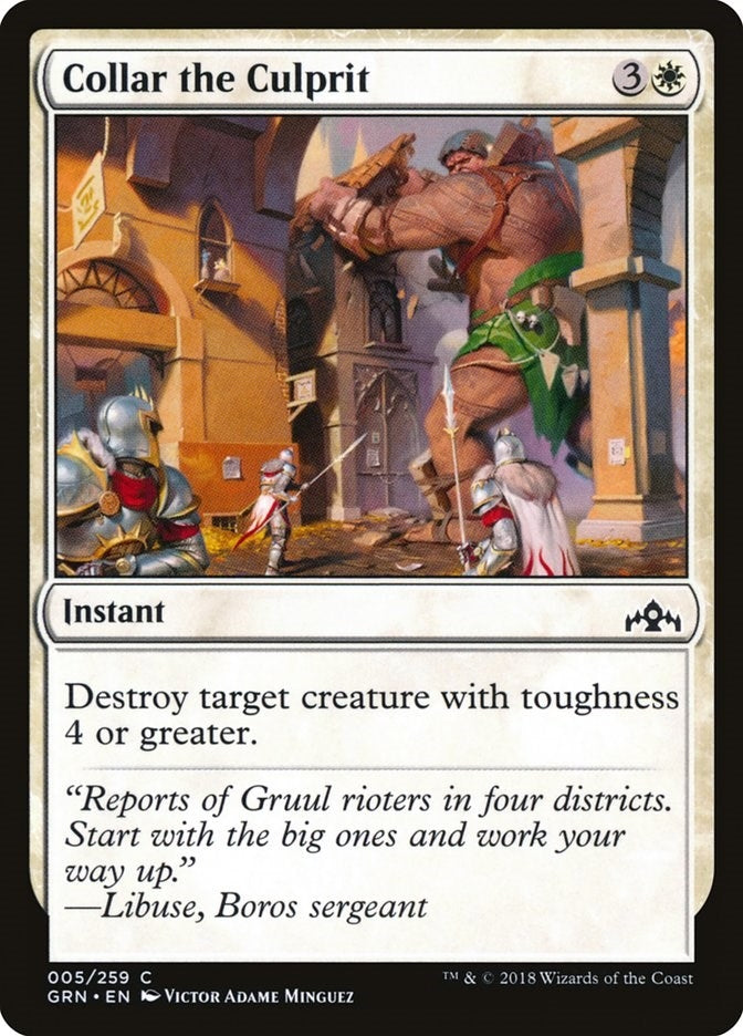 Image for Collar the Culprit (5) (Guilds of Ravnica) - Magic: The Gathering